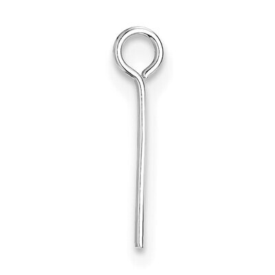 Eyepin 14k White Gold WG2469, MPN: WG2469,