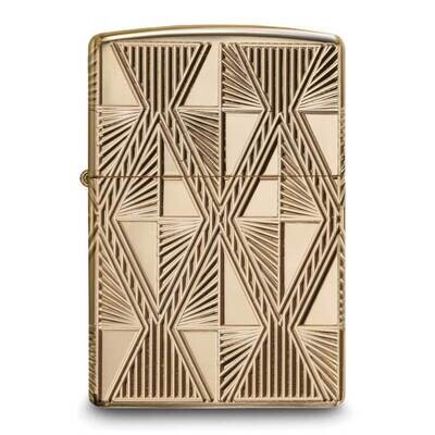 Zippo Armor HP Gold-plated with Epoxy Luxury Diamond Design Lighter GM25910, MPN: GM25910, 19169304…