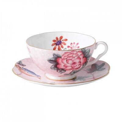 Wedgwood Cuckoo Teacup and Saucer Set Pink, MPN: 5C106805127, 91574165554
