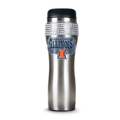 University of Illinois Silver Jeweled 14oz Stainless Tumbler GC4008, MPN: GC4008, 89006555813