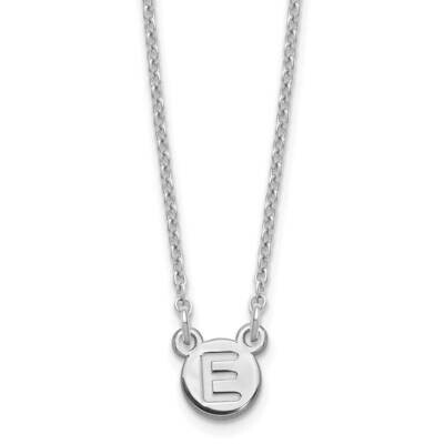 1 Letter Bubble Necklace Sterling Silver Rhodium-plated XNA1325SS, MPN: XNA1325SS,