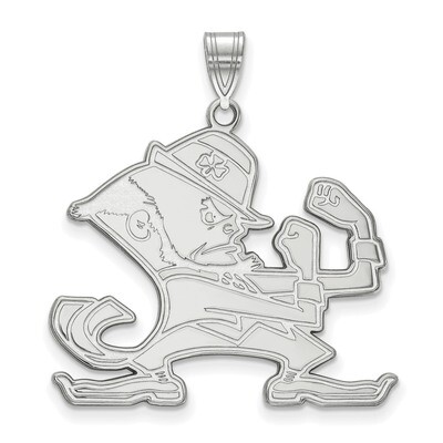 University of Notre Dame x-Large Pendant Sterling Silver SS047UND, MPN: SS047UND, 191101124945