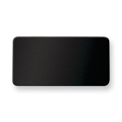 11/16 x 1 11/32 Black Anodized Aluminum Plates-Sets of 6  GL6678-BA, MPN: GL6678-BA,