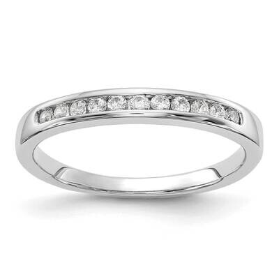 Vs/Si, D E F, 1/5Ct Channel Band 14k White Gold Lab Grown Diamond RM4395B-020-WLD, MPN: RM4395B-020…