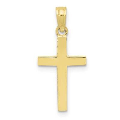 Cross Pendant 10k Gold Polished 10C3785, MPN: 10C3785, 63721816275