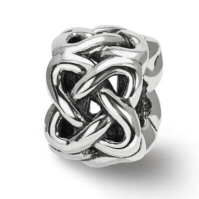 Celtic Knot Bead Sterling Silver QRS3988, MPN: QRS3988,