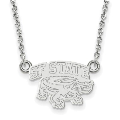 San Francisco State Univ Small Pendant Necklace Sterling Silver SS007SFU-18, MPN: SS007SFU-18, 1911…