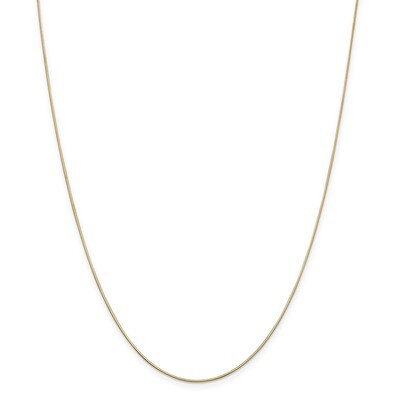 Leslie&#39;s .8 mm Diamond-cut Octagonal Snake Chain 18 Inch 14k Gold HB-7183-18, MPN: 7183-18, 8867745…