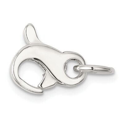 13.9 x 8.5mm Fancy Lobster Clasp Sterling Silver SS3397, MPN: SS3397,