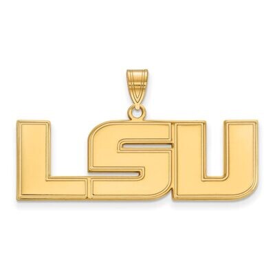 Louisiana State University Large Pendant 10k Yellow Gold 1Y004LSU, MPN: 1Y004LSU, 886774801124