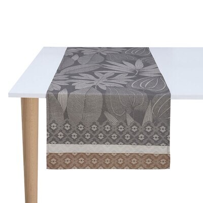 Le Jacquard Francais Nature Sauvage Grey Runner 20 x 59 Inch 27451, MPN: 27451, 3660269274511