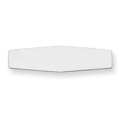 Bracelet Blank Stamping Sterling Silver Rhodium-plated SS1427, MPN: SS1427,