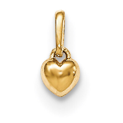 Children&#39;S Heart Pendant 14k Gold YC1137, MPN: YC1137, 191101456855
