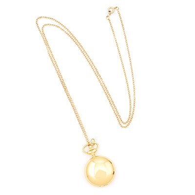 Charles Hubert Polished Gold-finish Brass Pendant Watch Ladies XWA2654, MPN: XWA2654, 811233016917