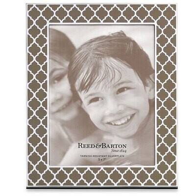 Reed and Barton Mocha 5 x 7 Inch Kasbah Picture Frame 5357, MPN: 5357, 735092234216