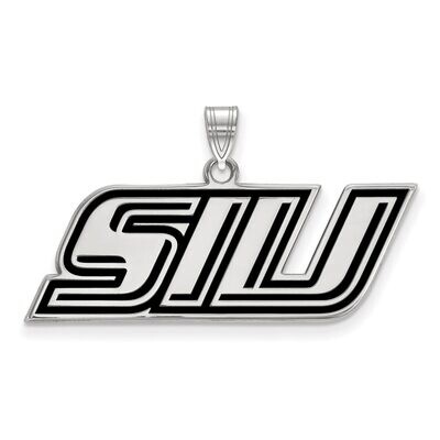 Southern Illinois University Small Enamel Pendant Sterling Silver SS011SIU, MPN: SS011SIU, 88677469…