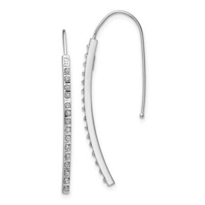 Diamond Fascination Earrings 14k White Gold DF328, MPN: DF328, 883957328263