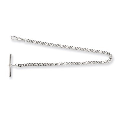 Charles Hubert Stainless Steel Bar End Pocket Watch Chain XWA4330, MPN: XWA4330, 848870002003