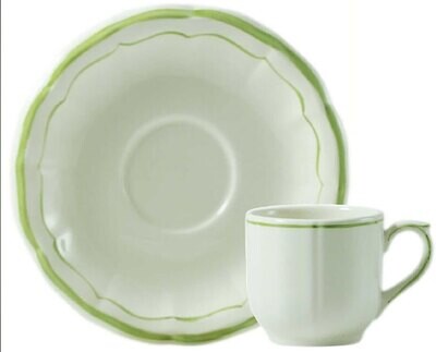 Gien Filet Vert Espresso Saucer 1645SCAF22, MPN: 1645SCAF22, 840769048574