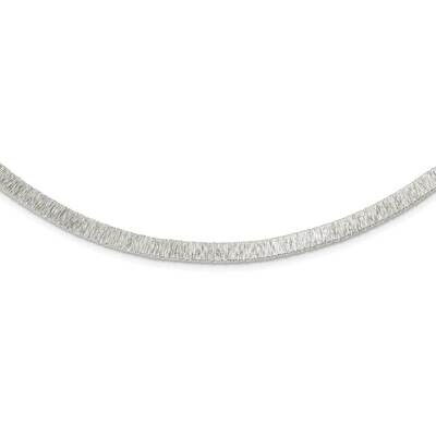 Wire Wrapped with 2 Inch Extender Necklace 17.75 Inch Sterling Silver Polished QG5997-17.75, MPN: Q…