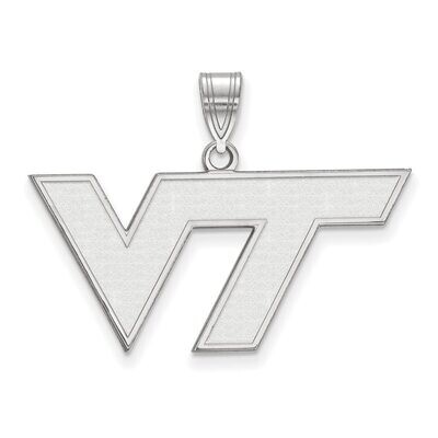Virginia Tech Medium Pendant 10k White Gold 1W003VTE, MPN: 1W003VTE, 886774771410