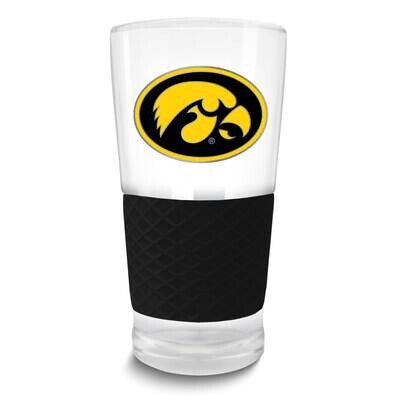 Collegiate Univeristy of Iowa Score Pint Glass GM26126-UIA, MPN: GM26126-UIA, 737538030901