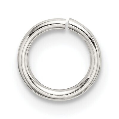 18 Gauge 7.4mm Round Jump Ring Sterling Silver SS2846, MPN: SS2846,