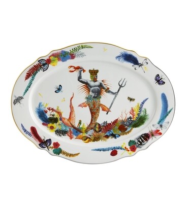 Vista Alegre Christian Lacroix Caribe Medium Oval Platter, MPN: 21122093, 5601266403151