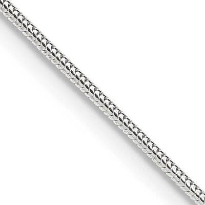 1.2mm Round Snake Chain 28 Inch Sterling Silver QSNL035-28, MPN: QSNL035-28,