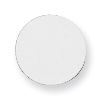 Round Stamping 14k White Gold WG1011, MPN: WG1011,