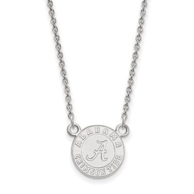 University of Alabama Small Pendant with Necklace Sterling Silver SS054UAL-18, MPN: SS054UAL-18, 88…