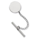 Kelly Waters Round Polished Tie Tack Rhodium-plated GP3775, MPN: GP3775, 191101076367