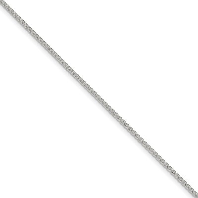 8 Inch 1.70mm Diamond-cut Round Spiga Chain Sterling Silver QSR050-8, MPN: QSR050-8, 886774408835