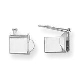 Replacement Tongue for Folded Box Clasp 14k White Gold WG1841X, MPN: WG1841X,