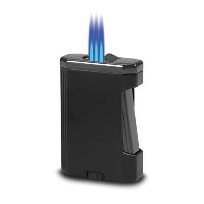 Intrigue Triple Flame Table Lighter Black GM23334, MPN: GM23334, 894236019437