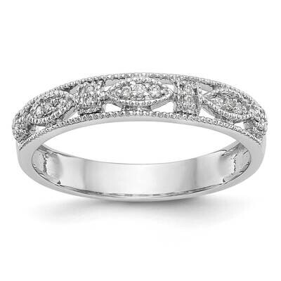 Diamond Band 14k White Gold RM3416B-010-WAA, MPN: RM3416B-010-WAA,