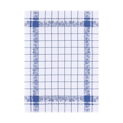 Le Jacquard Francais Fraises French Blue Tea Towel 24 x 31 Set of 4, MPN: 20550, 3660269205508