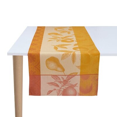 Le Jacquard Francais Arriere-Pays Orange Runner 20 x 59 Inch 27399, MPN: 27399, 3660269273996