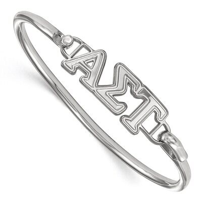 Alpha Sigma Tau Small Hook and Clasp Bangle Sterling Silver SS009ALS-7, MPN: SS009ALS-7, 8867746003…
