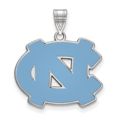 University of North Carolina Large Enamel Pendant Sterling Silver SS027UNC, MPN: SS027UNC, 88677472…
