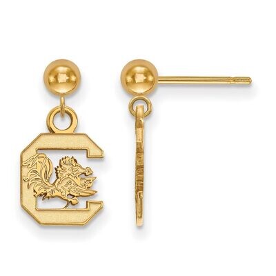 University of South Carolina Earring Dangle Ball 14k Yellow Gold 4Y010USO, MPN: 4Y010USO, 886774870…