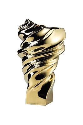 Rosenthal Squall Gold Titanium Vase 12 1/2 Inch, MPN: 14463-426157-26032, 790955013254