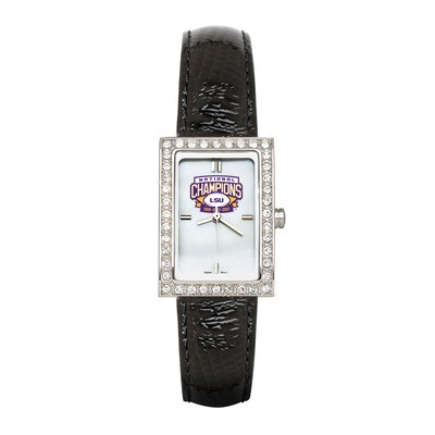 Louisiana State University 3x Champions Allure Watch Black Strap LSU533