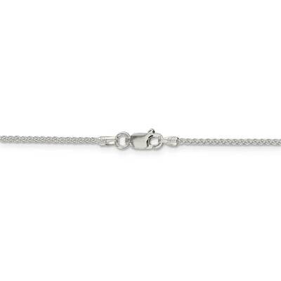 26 Inch 1.50mm Round Spiga Chain Sterling Silver QSP035-26, MPN: QSP035-26, 886774126562