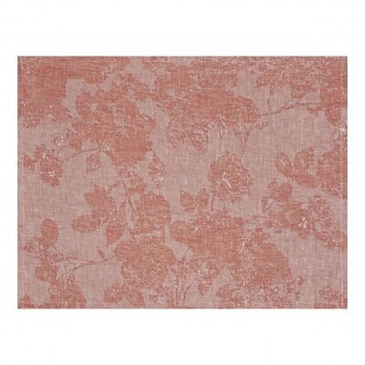 Le Jacquard Francais Placemat Casual Flower Orange 100% Coatedlinen 27167 Set of 4, MPN: 27167, 366…