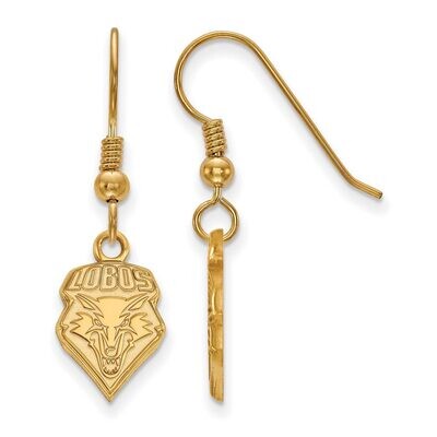 University of New Mexico Small Dangle Earring Wire Gold-plated Silver GP003UNM, MPN: GP003UNM, 8867…