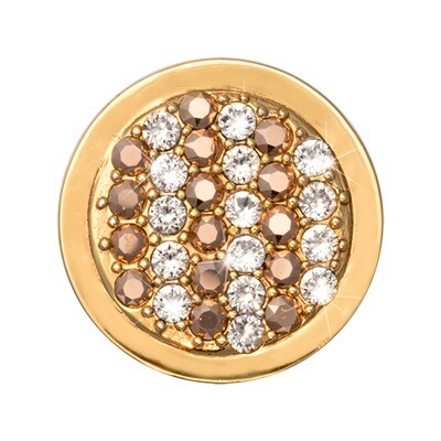 Nikki Lissoni Fashionable Gold Gold-Plated 23mm Coin C1595GS, MPN: C1595GS, 8719075300473