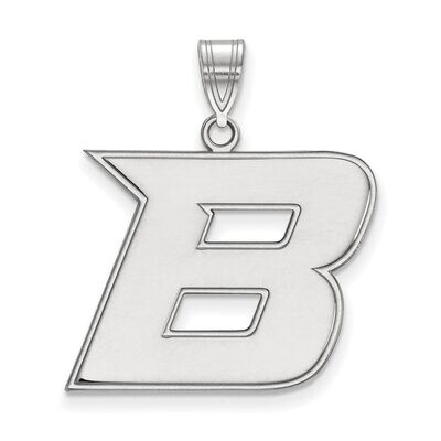 Boise State University Large Pendant 14k White Gold 4W006BOS, MPN: 4W006BOS, 886774832975