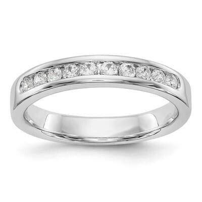 10-Stone Diamond Channel Band 14k White Gold RM3317B-035-WAA, MPN: RM3317B-035-WAA,