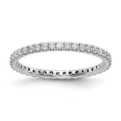 SI1/SI2 G H I Eternity Band 14k White Gold Lab Grown Diamond ET0005-050-85WLG, MPN: ET0005-050-85WL…
